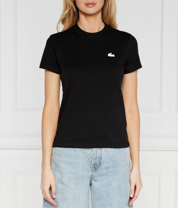 

Футболка Lacoste однотонная, черный