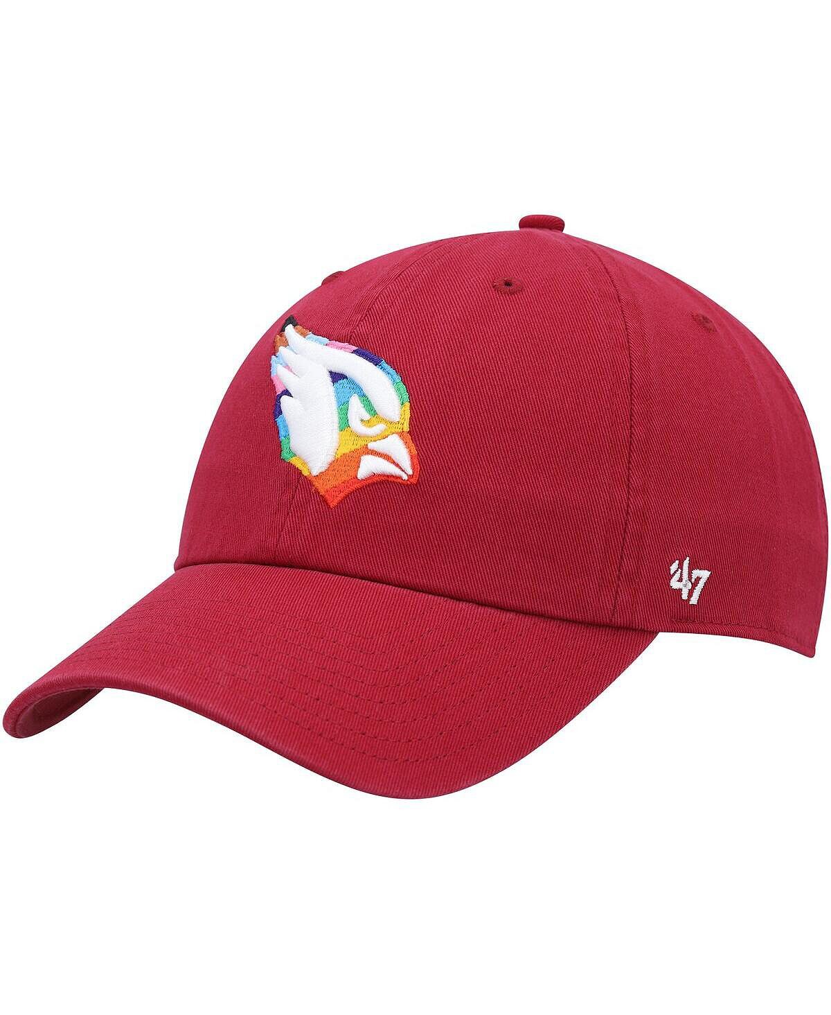 

Мужская регулируемая шапка Cardinal Arizona Cardinals Pride Clean Up '47 Brand