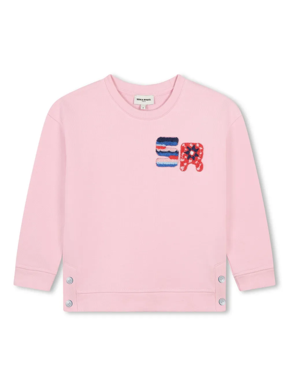 

Толстовка с логотипом SONIA RYKIEL ENFANT, розовый