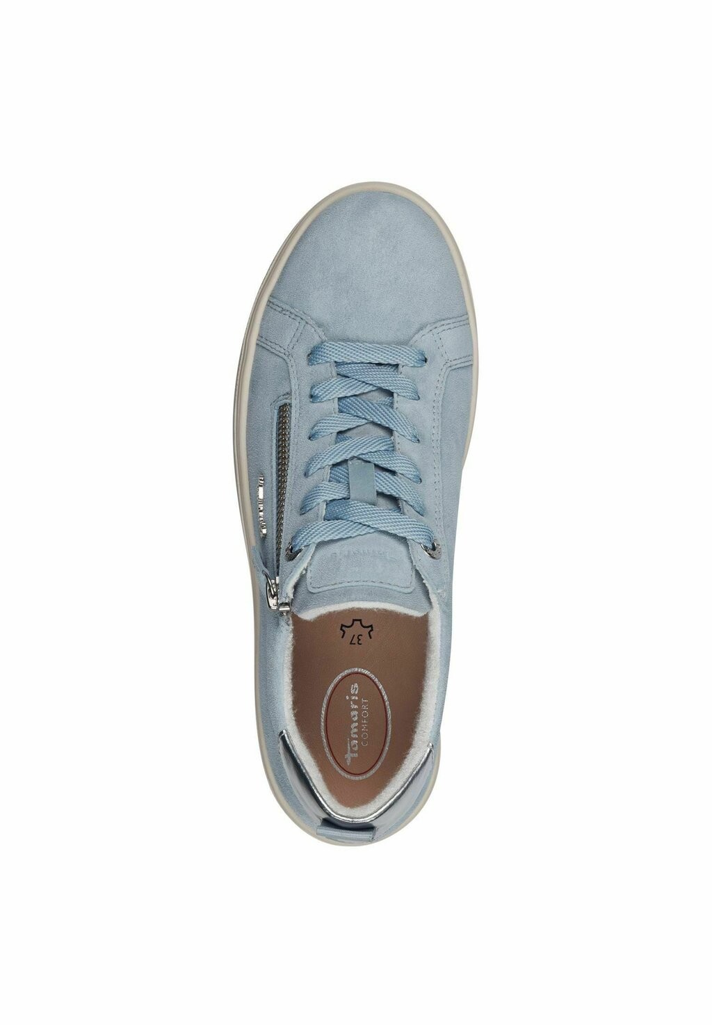 Кроссовки низкие COMFORT Tamaris, цвет sky suede — фото 3