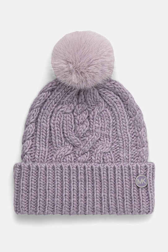 

Шапка Michael Michael Kors, фиолетовый