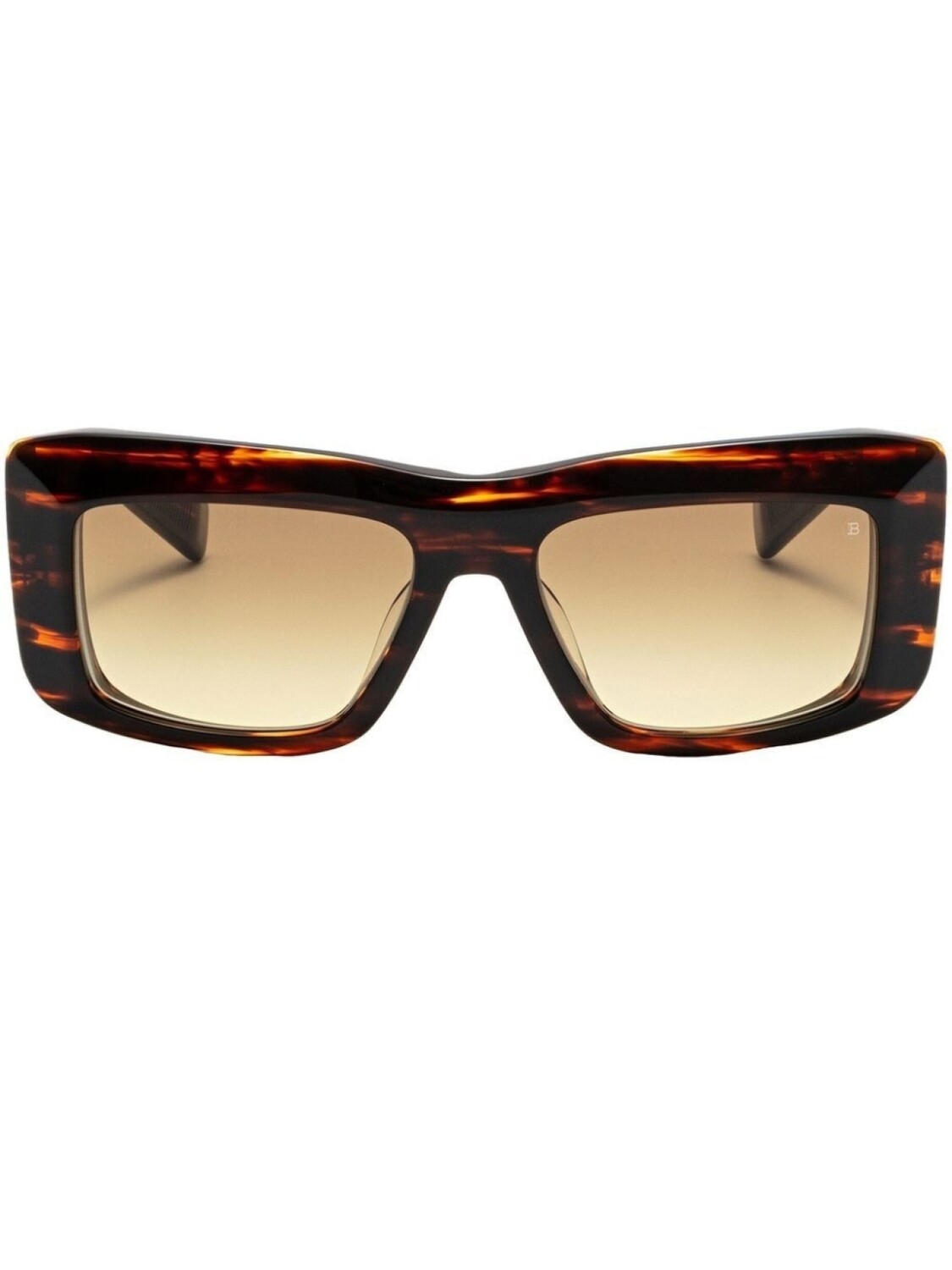 

Balmain Eyewear солнцезащитные очки Envie в прямоугольной оправе, коричневый