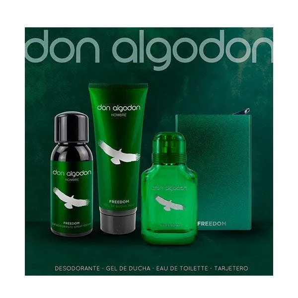 Туалетная вода для мужчин DON ALGODON Estuche Freedom 1 шт — фото 3