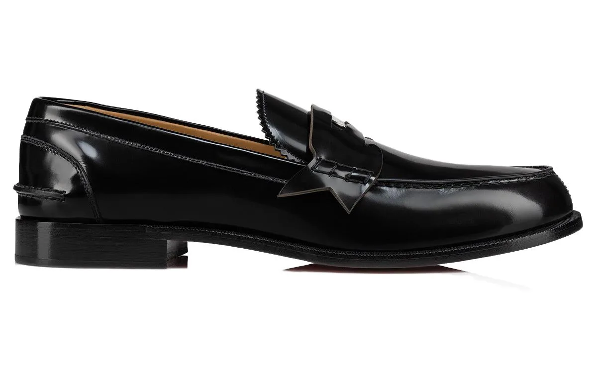 Классические пенни-лоферы Christian Louboutin, черный — фото 3