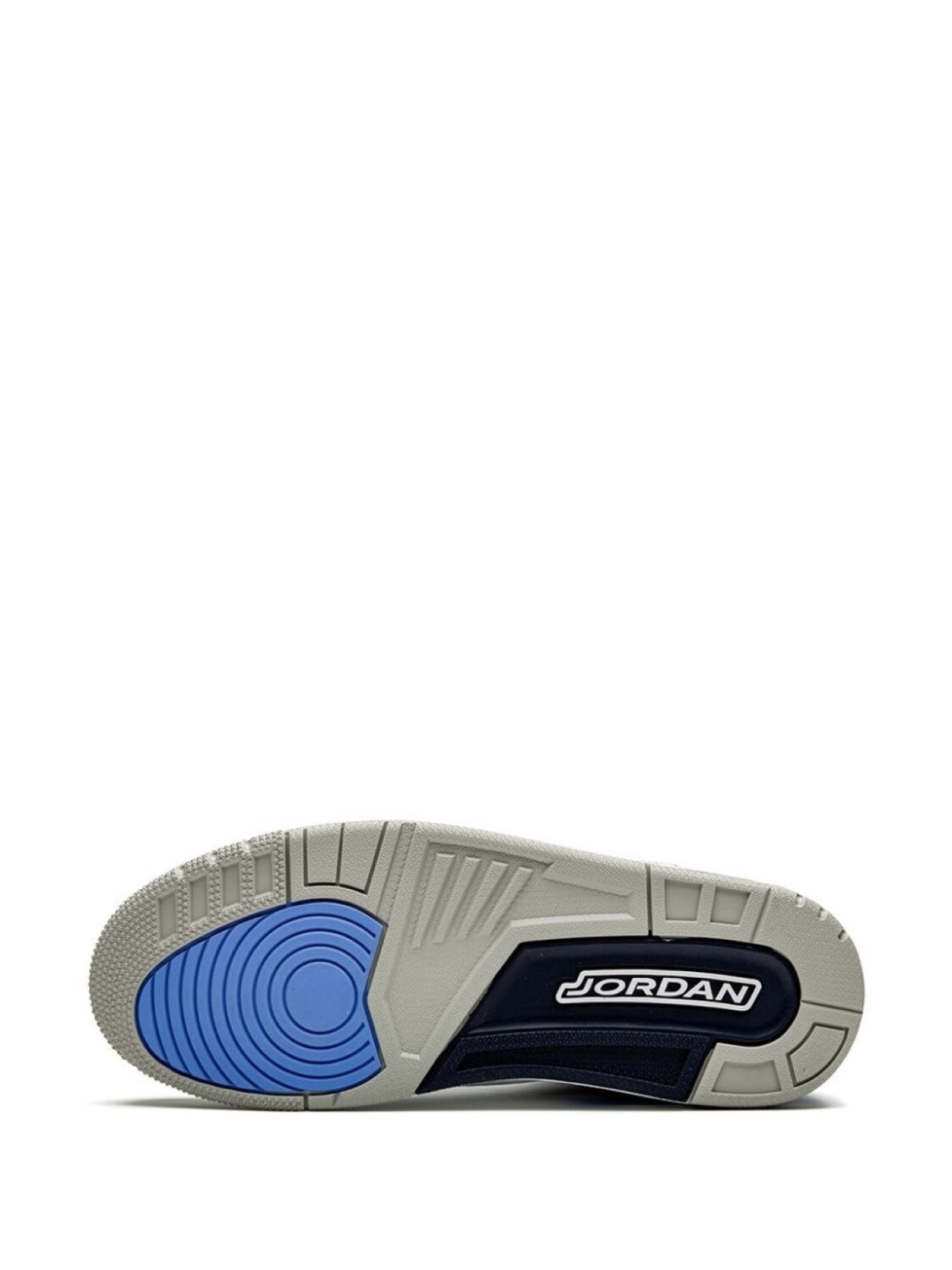 Кроссовки Jordan Air Jordan 3 Retro, белый/серебристый/синий — фото 4