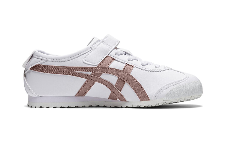 Детские кроссовки CANDY GLITTER PS Low-top Белый/Розовое золото Onitsuka Tiger — фото 2