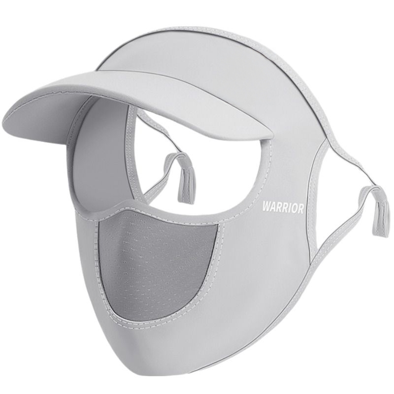 

Маска для защиты от солнца из полиамида Unisex WARRIOR, светло-серый