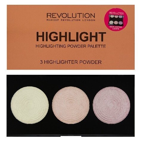 

Палетка хайлайтеров Radiance, 15 г Makeup Revolution, Highlighter Palette