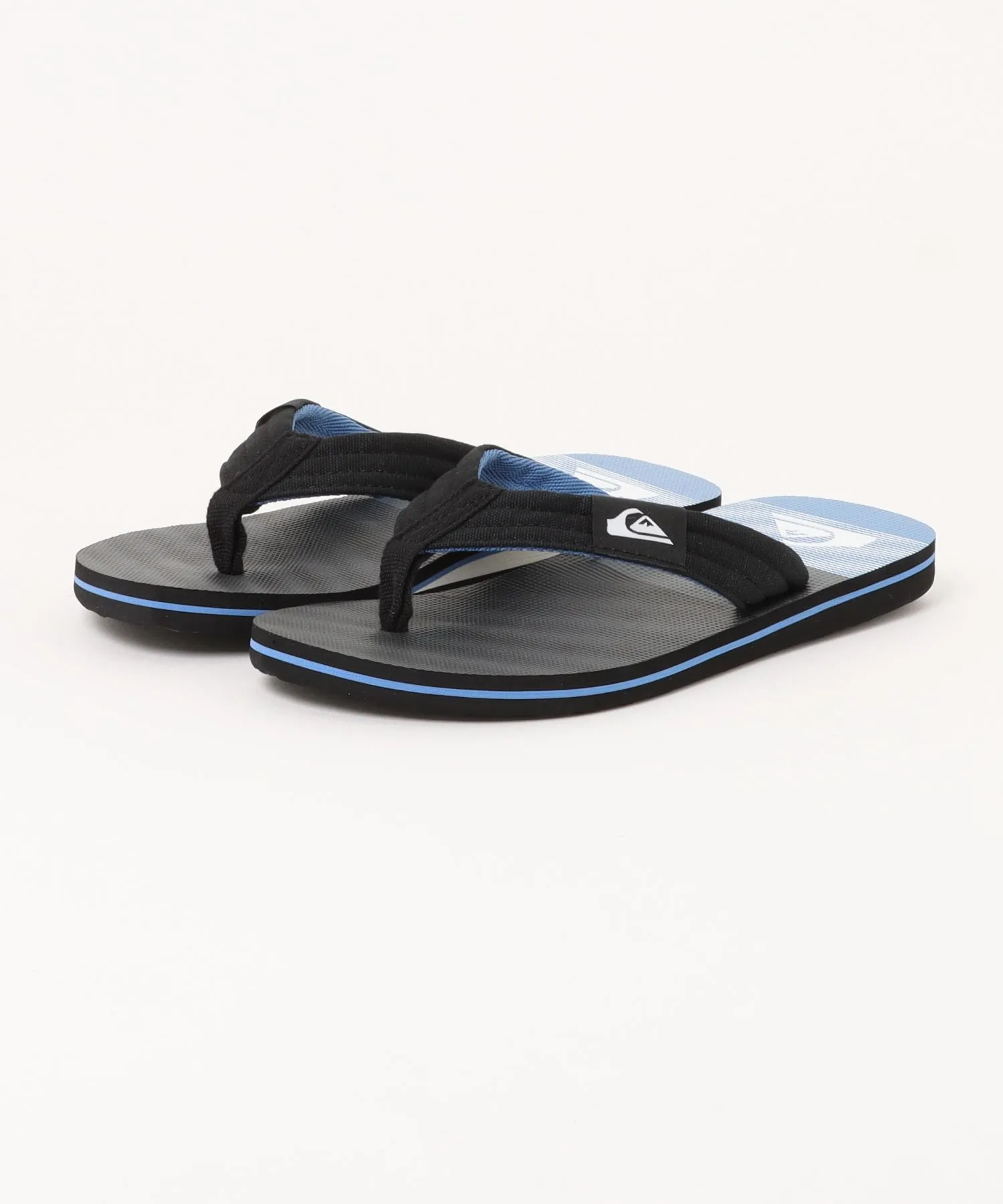 Мужские пляжные сандалии с плоской подошвой Molokai Layback 26 Quiksilver чёрные