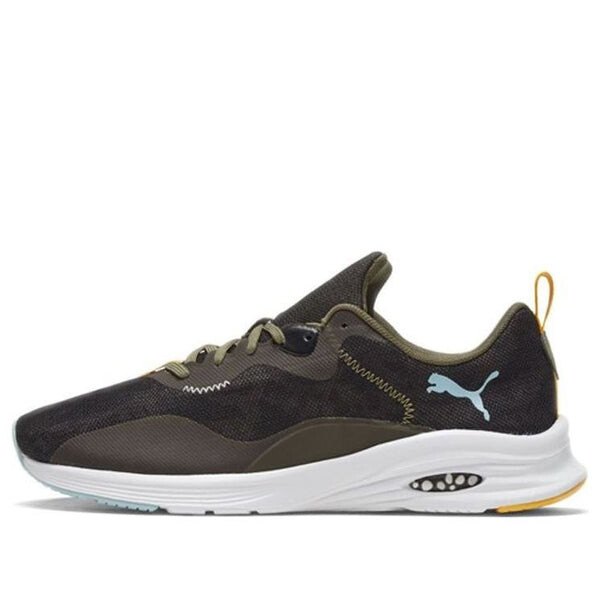 

Кроссовки first mile x hybrid fuego 'golden olive' Puma, черный
