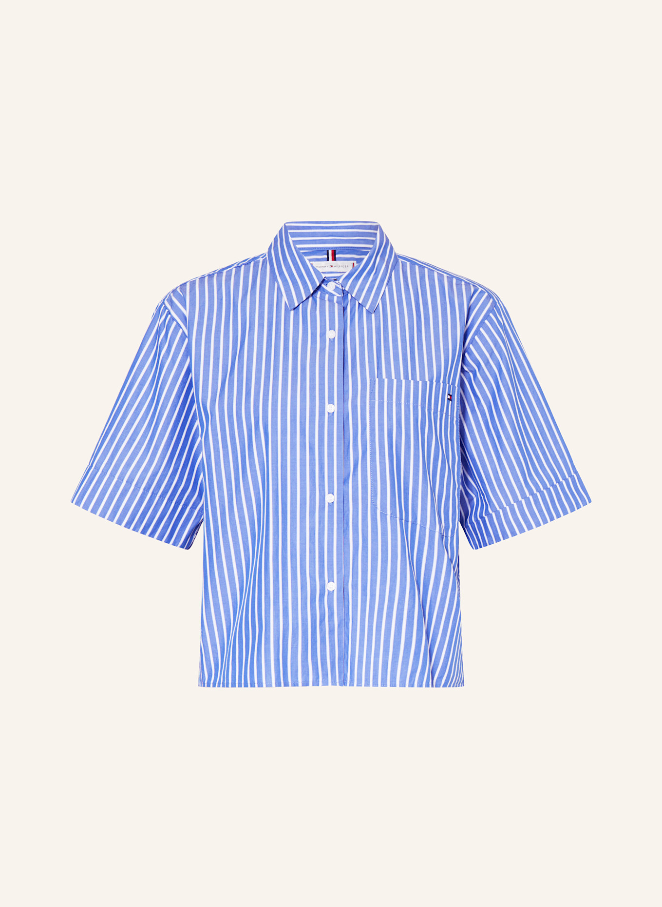 

Рубашка блузка Tommy Hilfiger, мультиколор