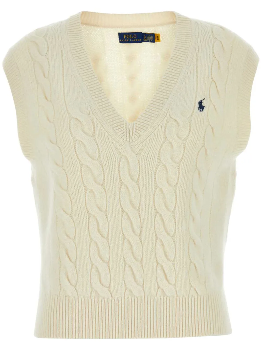 

Жилет с вышивкой Polo Pony POLO RALPH LAUREN, нейтральный