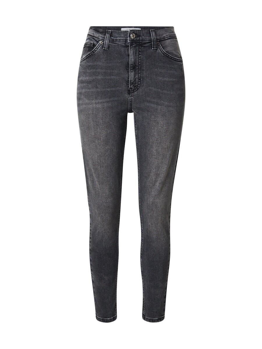 

Узкие джинсы TOPSHOP Jamie, черный деним