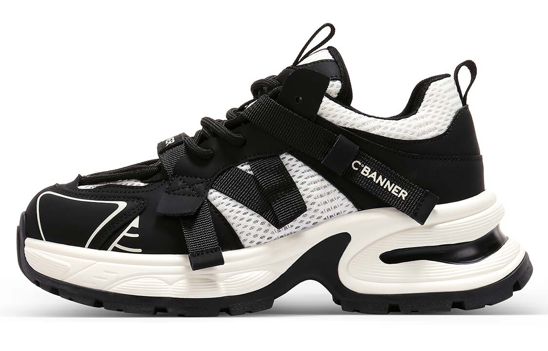 

Кроссовки CВ°BANNER Chunky Sneakers Women's Low-Top Black, черный
