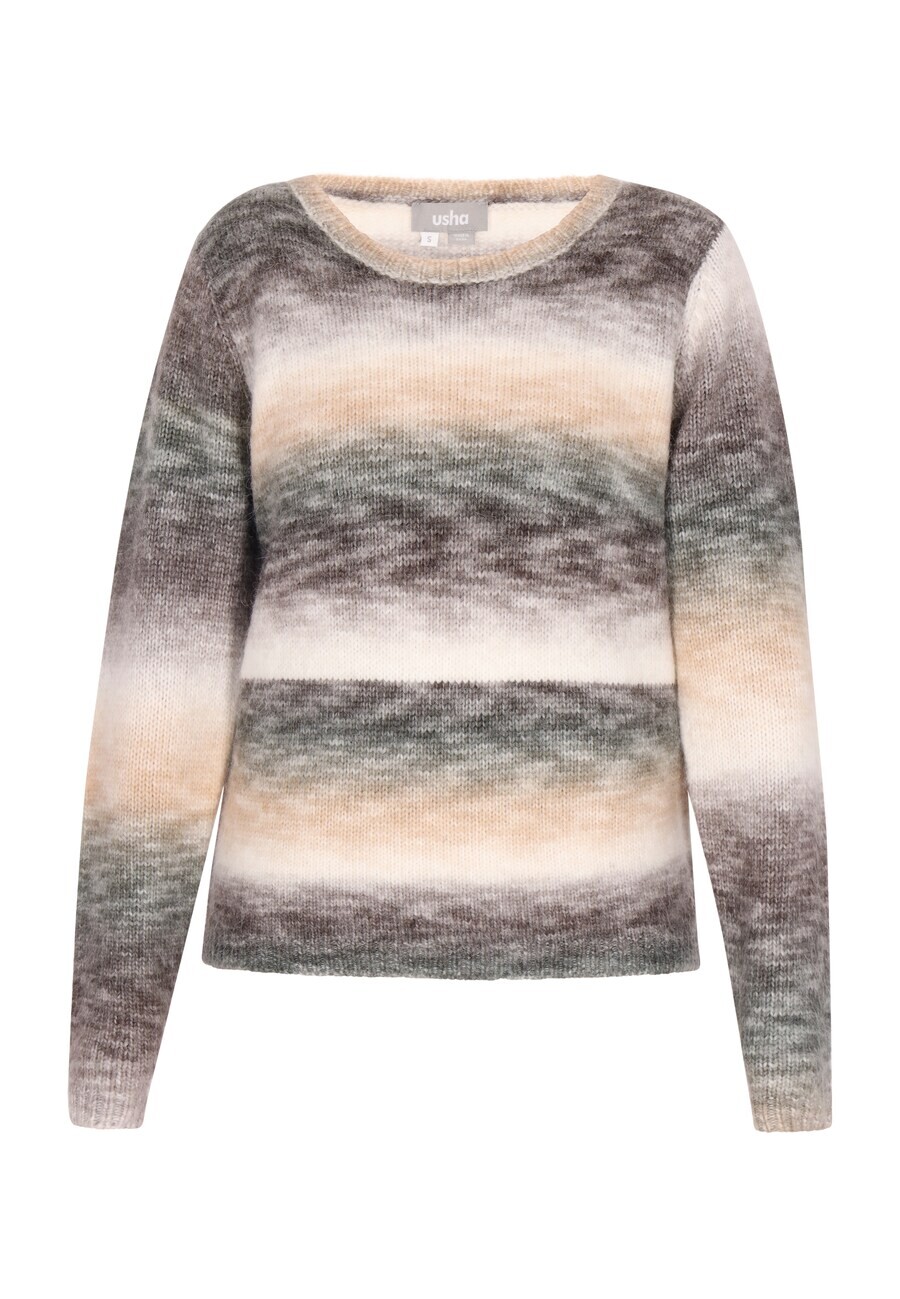 

Тонкий вязаный свитер Usha Sweater, цвет grey/dark grey