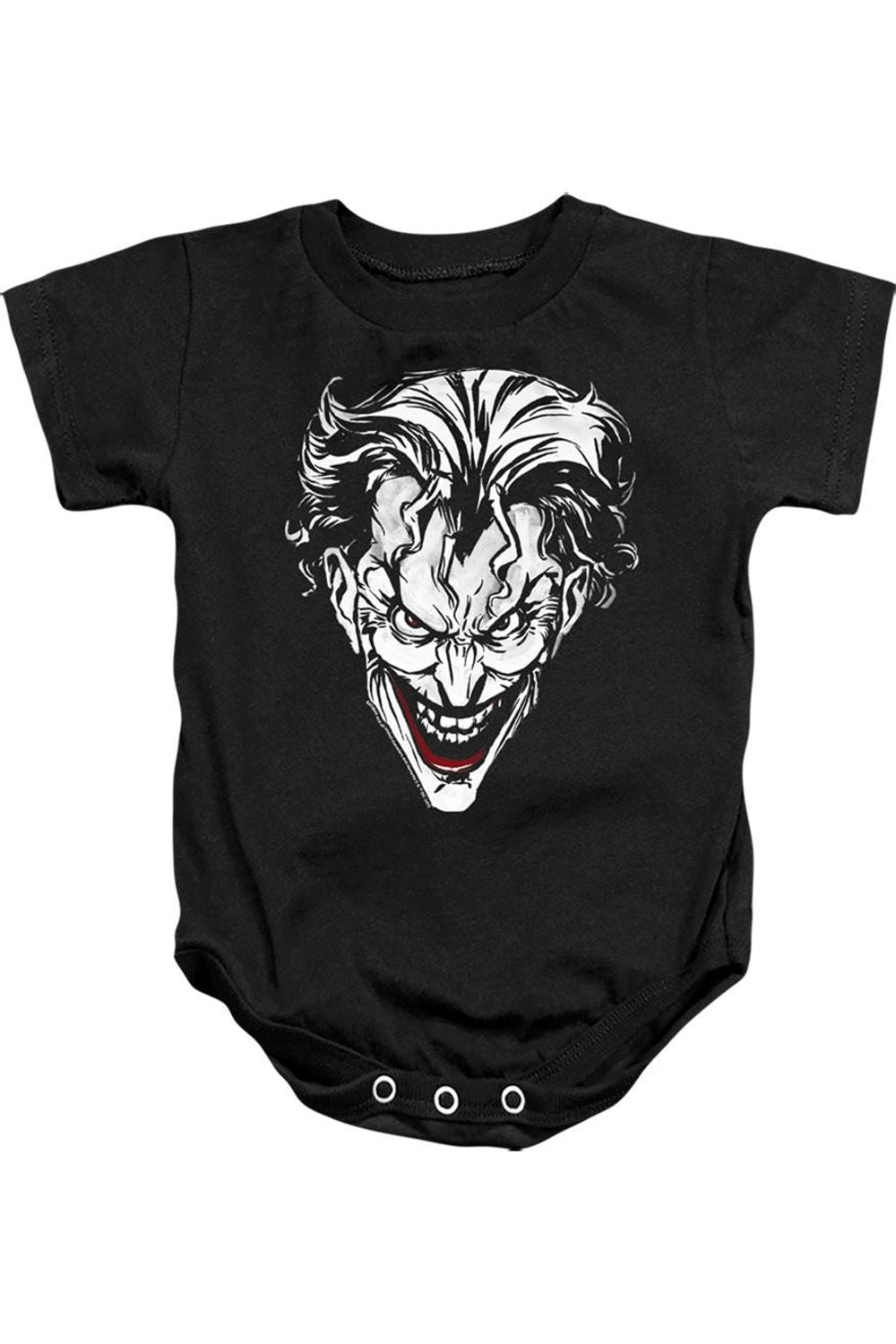 

Gildan Детский комбинезон Бэтмен Джокер красный на черном