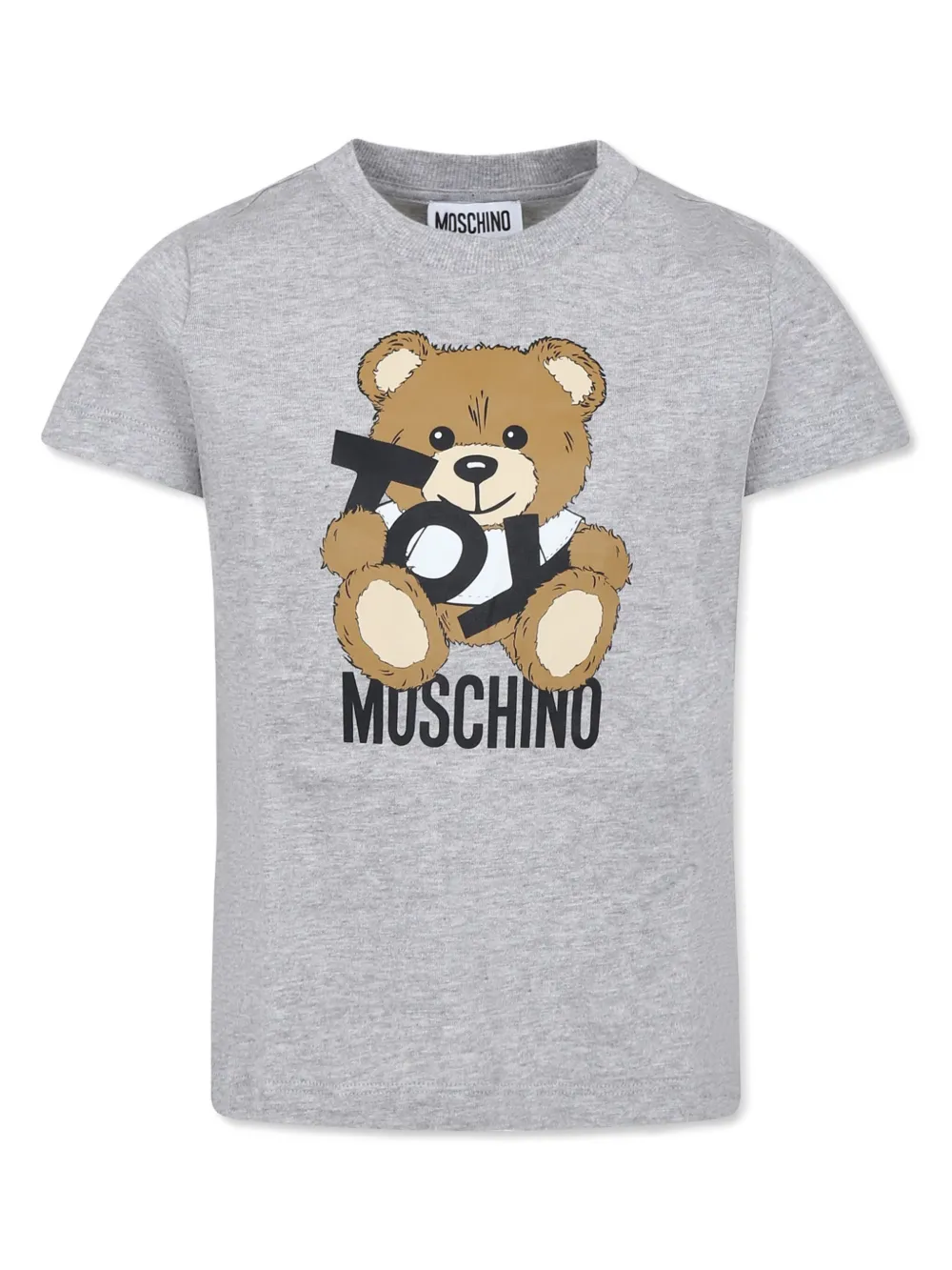 

Футболка Teddy Bear Moschino Kids, серый