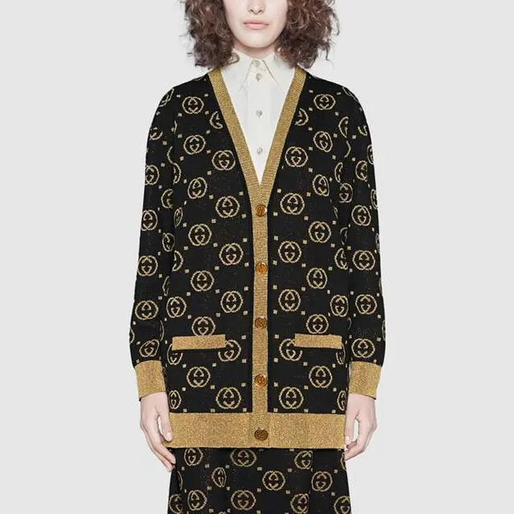 

Свитер женский Gucci, черный / золотой