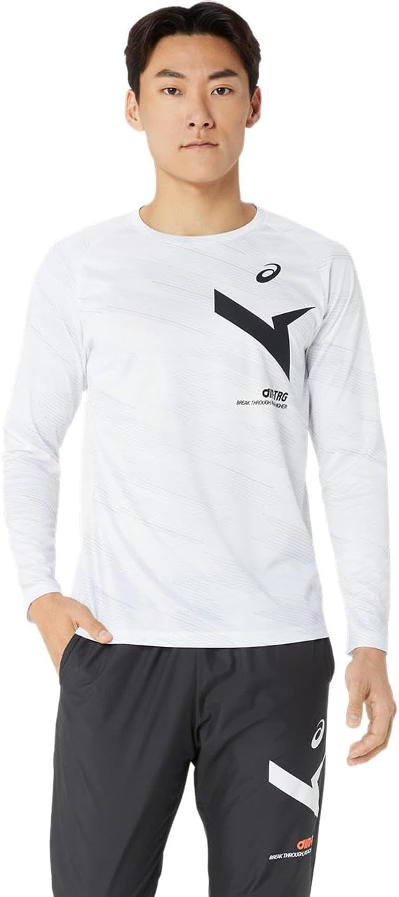 

Тренировочная футболка ASICS AIM-TRG Dry Graphic с длинными рукавами (2031E716) для взрослых (унисекс), белый
