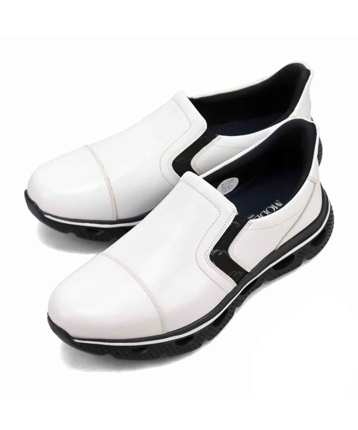 Кожаные слипоны COVEROSS Modello, white