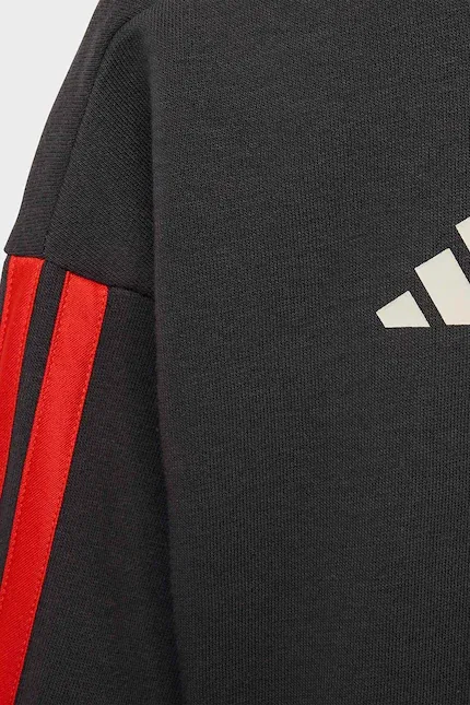 Спортивный костюм с принтом AUDI Adidas Performance, коричневый — фото 4