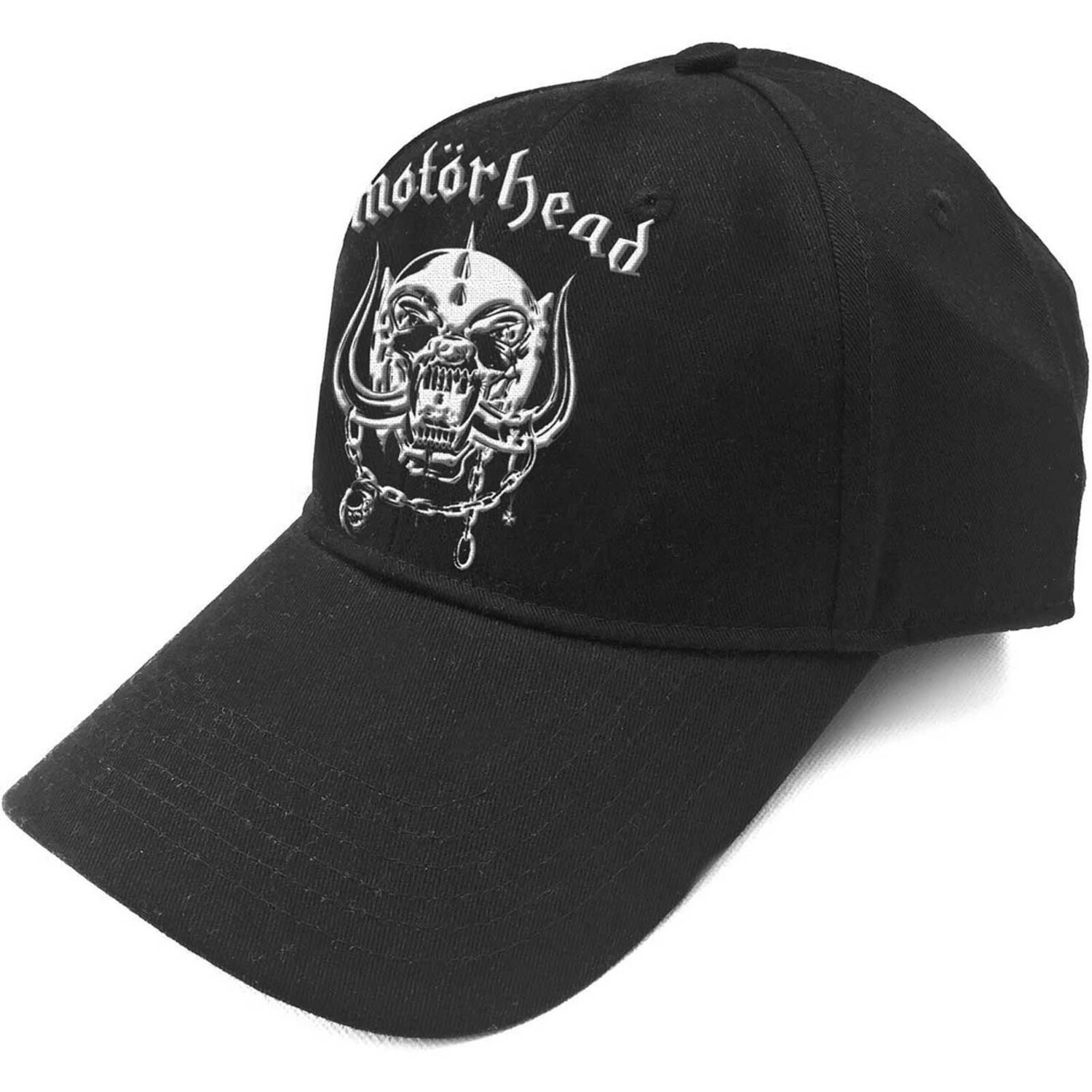 

Бейсбольная кепка с логотипом Warpig Band и ремешком на спине Motorhead, черный