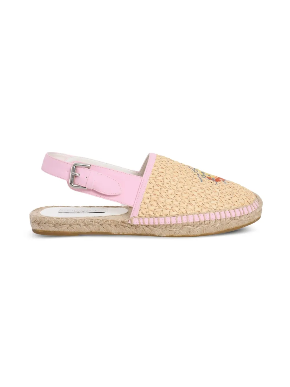 Эспадрильи с графичным принтом Stella McCartney Kids, нейтральный — фото 2