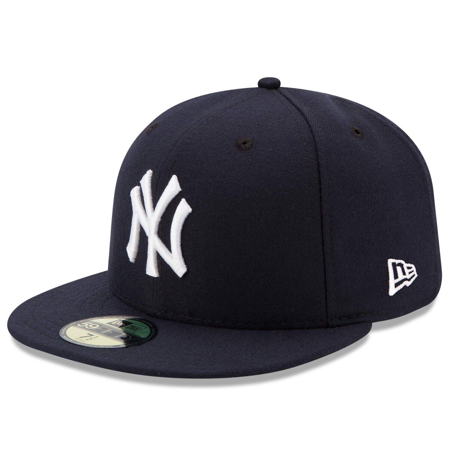 Мужская бейсболка New Era Navy New York Yankees Game Authentic Collection On-Field 59FIFTY. — фото 4