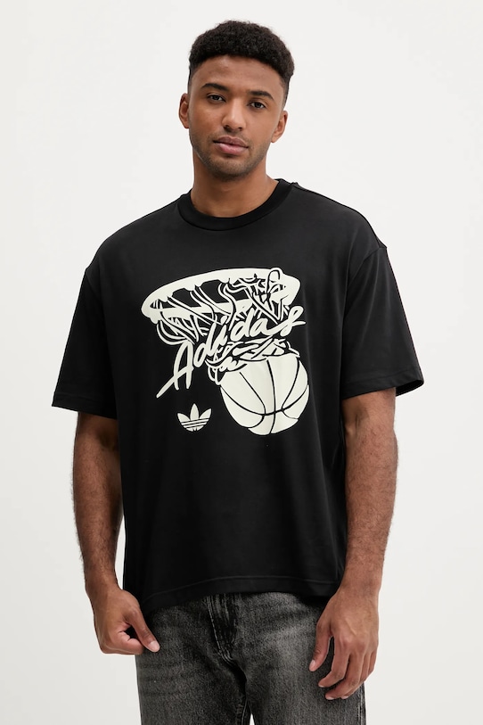 

Футболка Hot Shot Tee Adidas Originals, черный