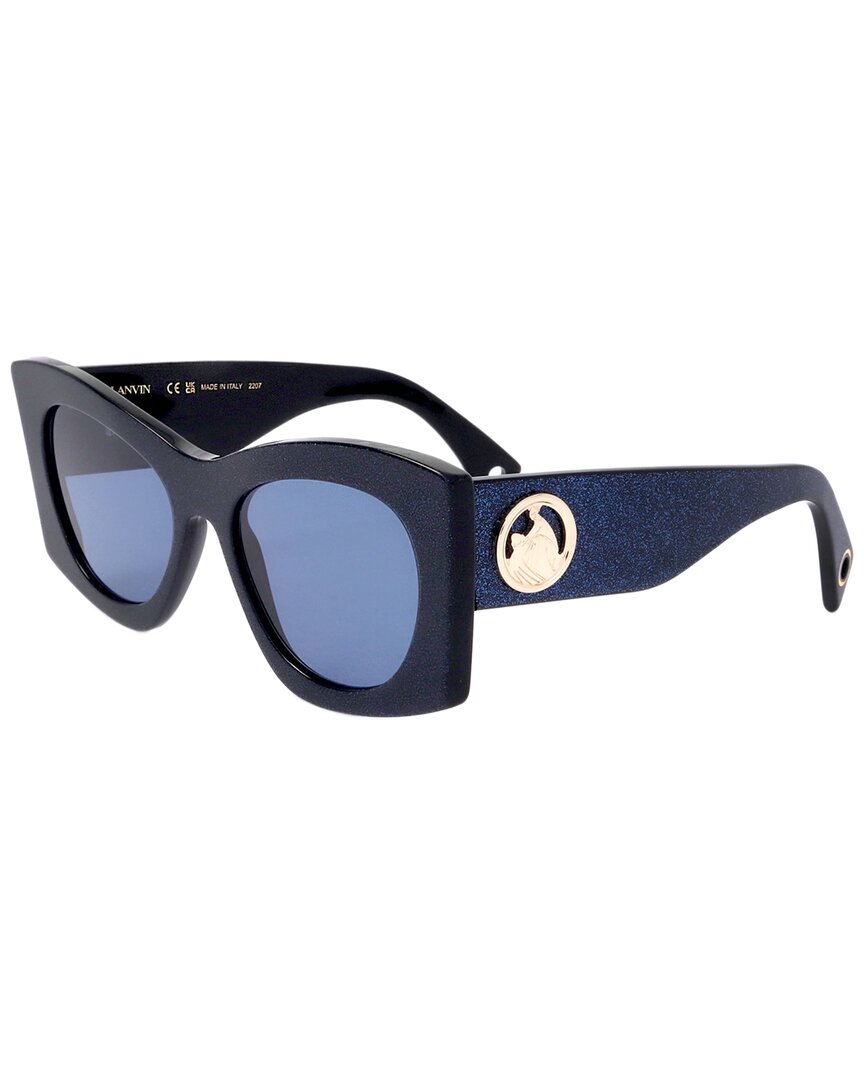 

LANVIN женские солнцезащитные очки LVN605S 54 мм, черный