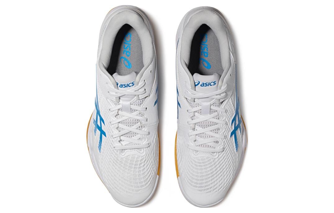 Мужские кроссовки для бадминтона Asics Court Control Ff 3, Blue with White Lettering — фото 4