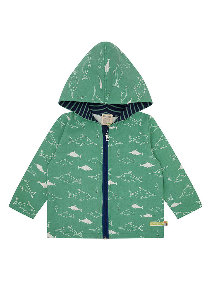 

Куртка зеленого/белого цвета loud + proud