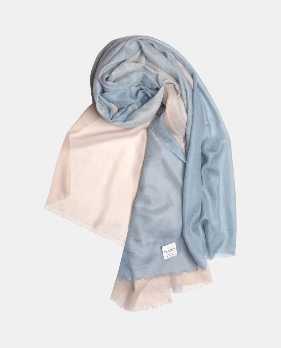 

Кашемировая шаль Bel Cashmere, светло-голубой