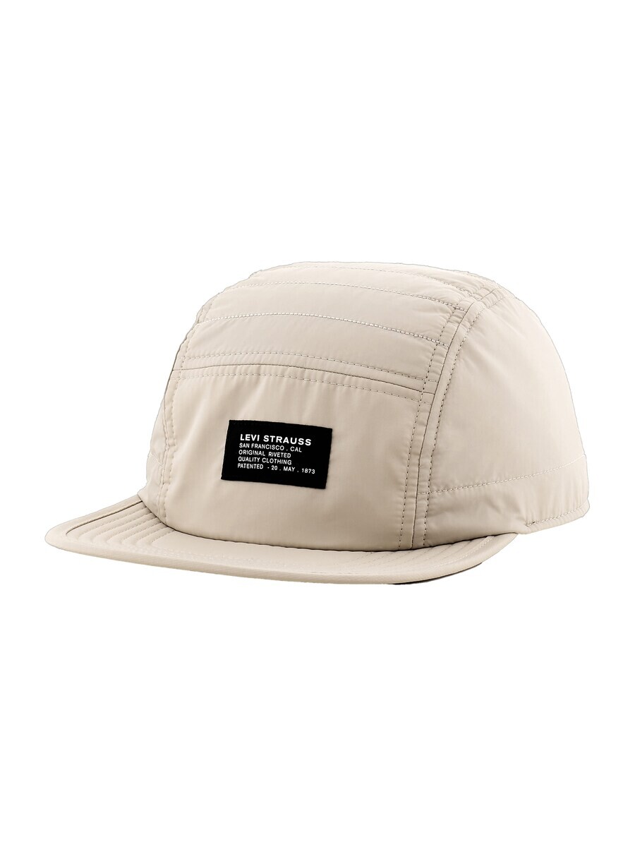 

Бейсболка LEVI'S 5 PANEL PUFFER CAP, кремовый