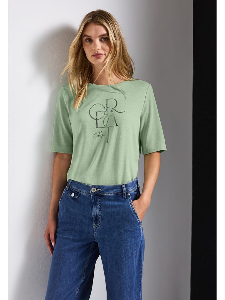 

Футболка Street One, светло-зеленый