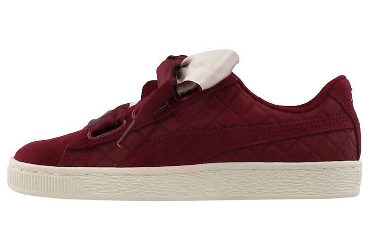 

Кроссовки PUMA Suede Heart Quilt Cordovan Cameo Brown Women's