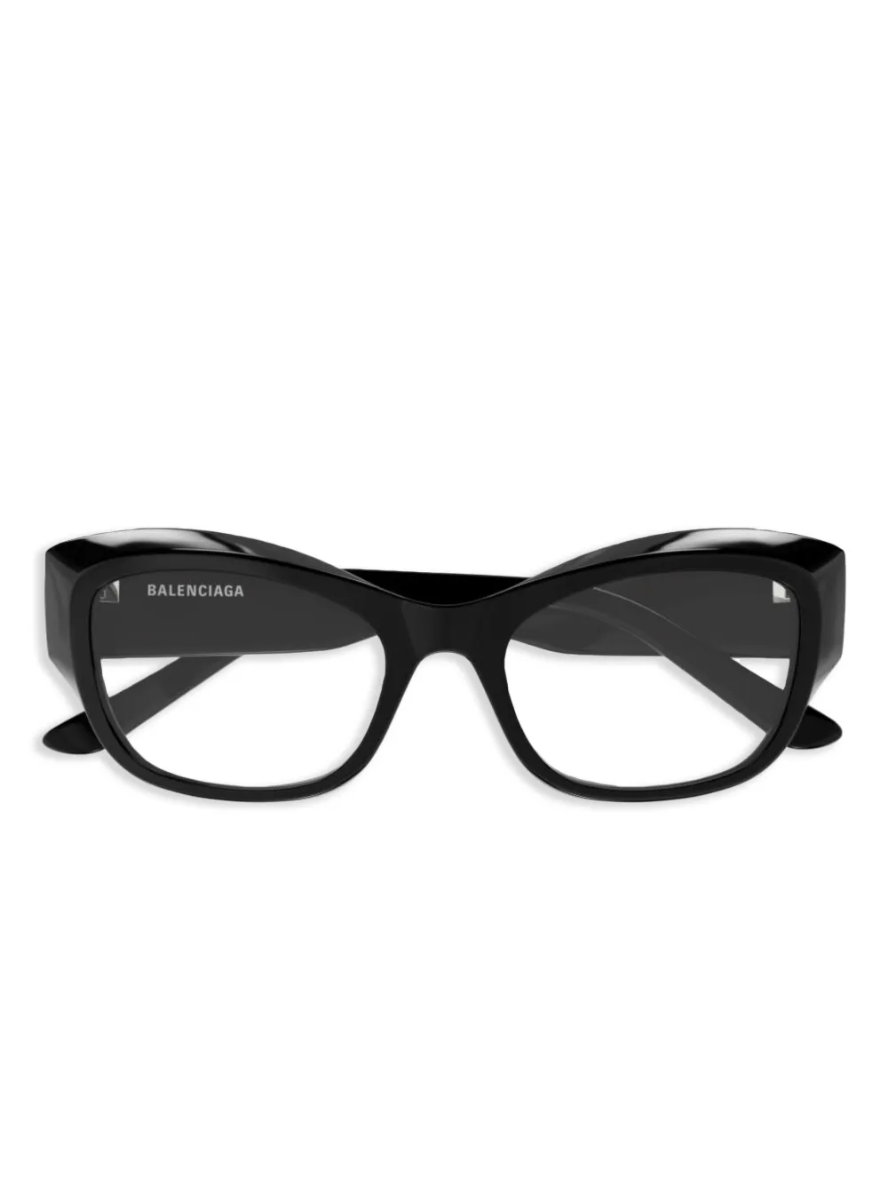 

Очки в оправе 'кошачий глаз' Balenciaga Eyewear, черный