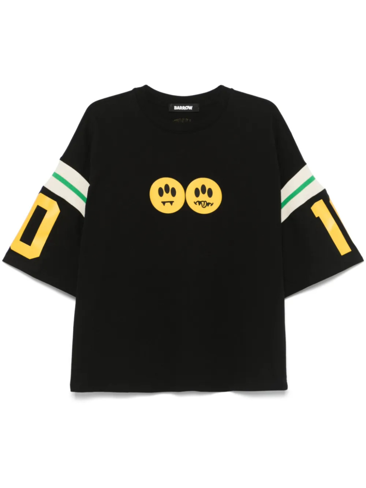 

Футболка с иконической улыбкой BARROW, черный