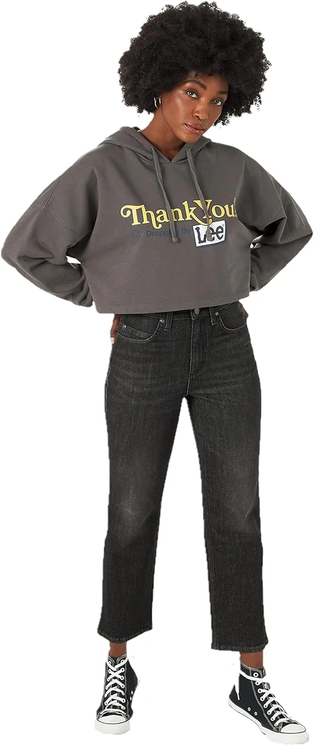 

Lee Женские джинсы с высокой посадкой и прямым кроем