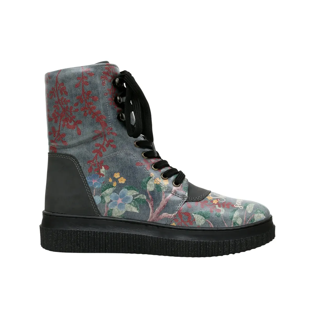 Ботинки на шнуровке DOGO "Женские ботинки будущего Show Me Some Loving Vegan Women's Boots /", Vegan, синий — фото 4