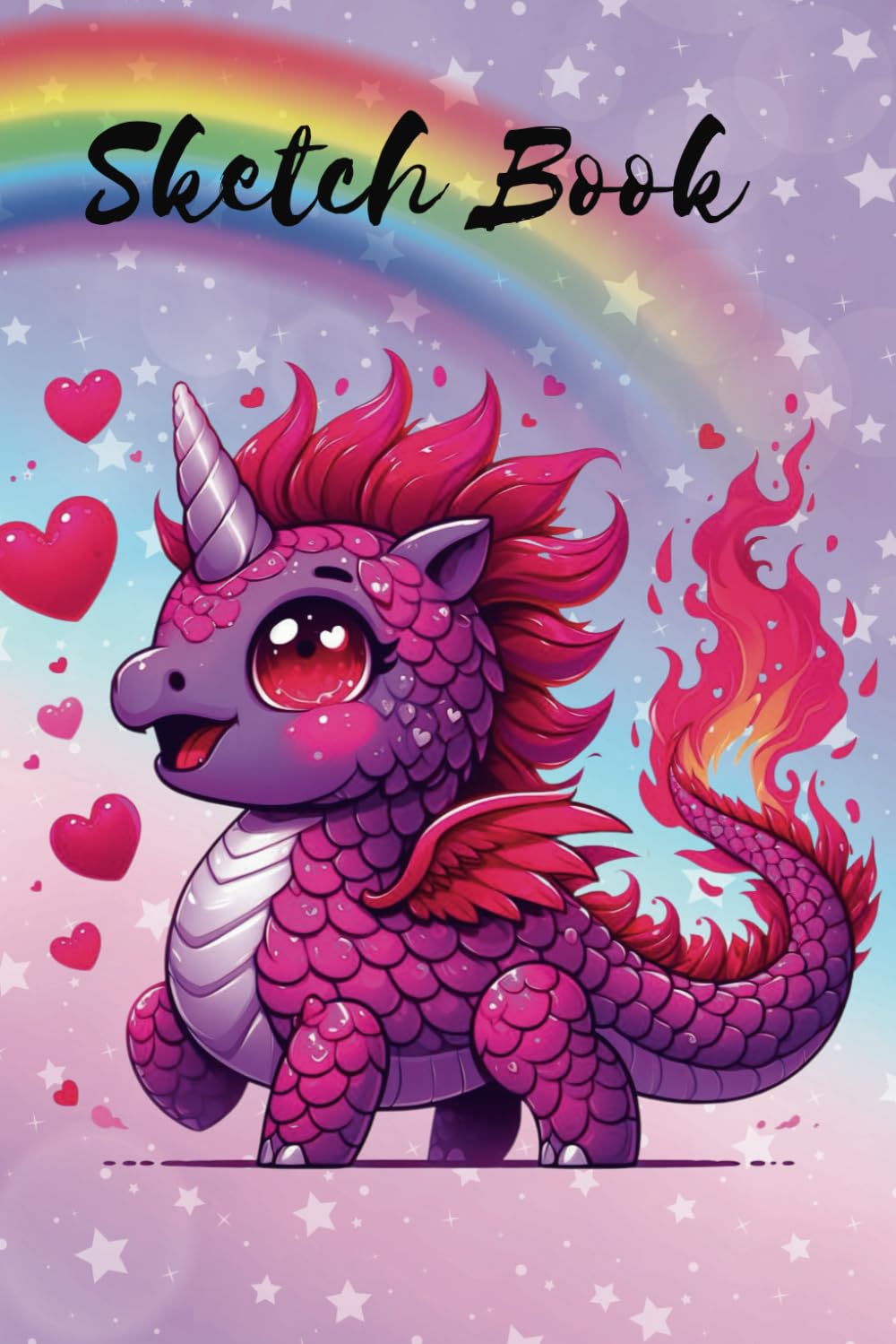 

Mini Sketchbook Unicorn: For Ideas, Drawing & Doodles & More, Mini-Sketch Pad (6 x 9 inches), Cute Unicorn - [Professional Binding] (Independently published)