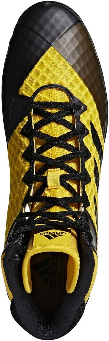 Борцовские кроссовки Adidas Mat Wizard 4, черный/золотой — фото 3