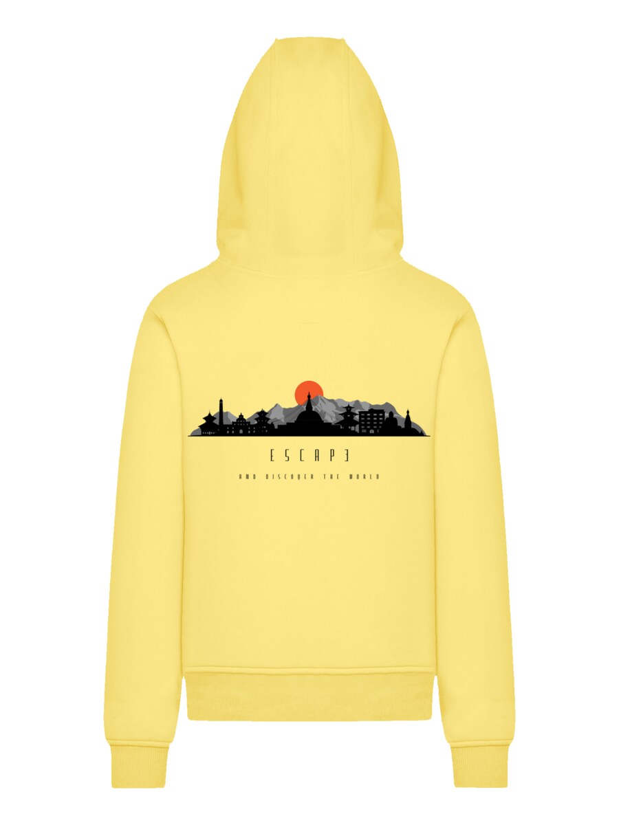 

Свитер F4NT4STIC Escape Discover the World Asian Town, Lemon