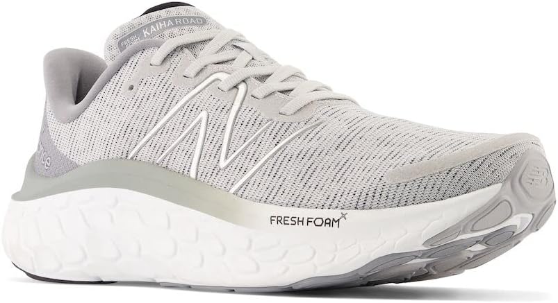 Мужские кроссовки для бега по дороге New Balance Fresh Foam X Kaiha, Light Aluminum/Steel/Silver Metalic — фото 4