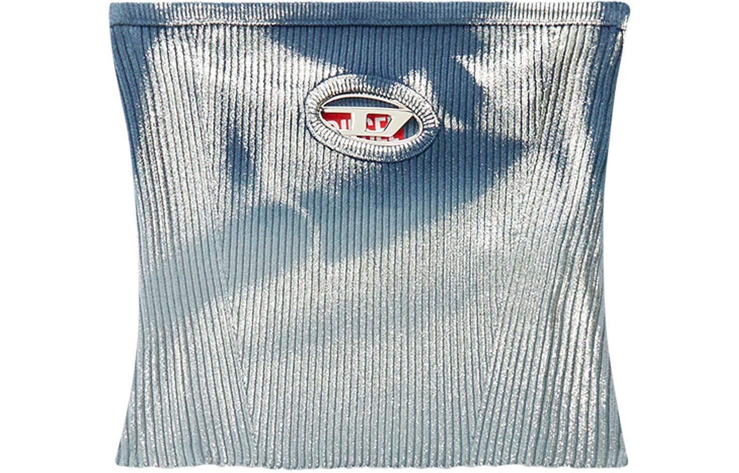Безрукавка женская синяя DIESEL — фото 2