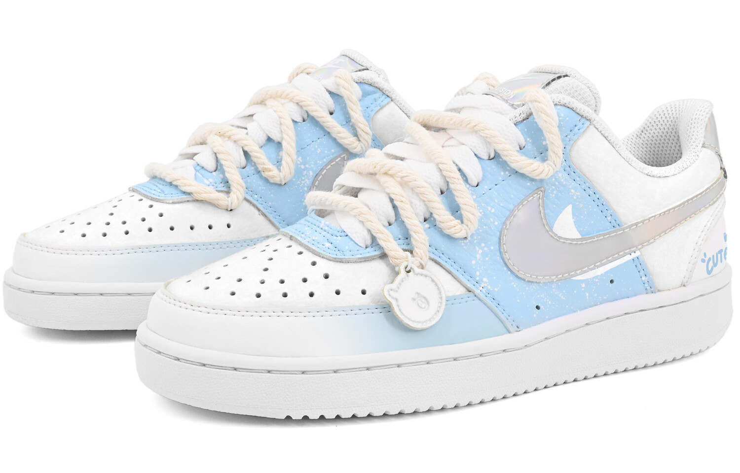 

Женские кроссовки для скейтбординга Nike Court Vision 1, Light Teal