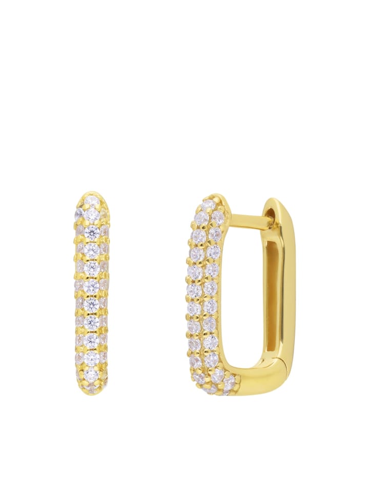 

Lucardi Овальные серьги из стерлингового серебра 925 пробы