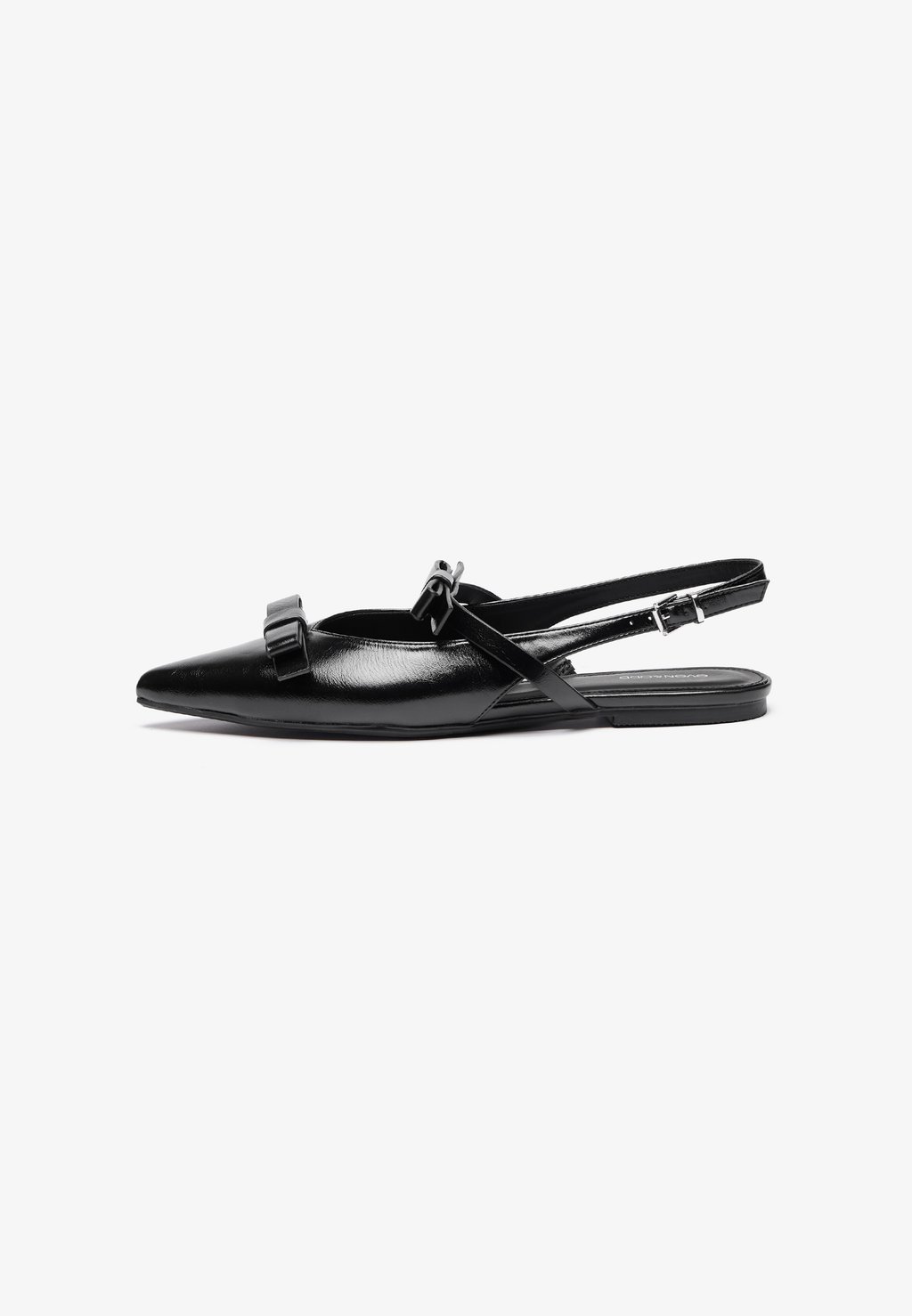 Балетки с ремешком на щиколотке Even&Odd by Zalando, черный