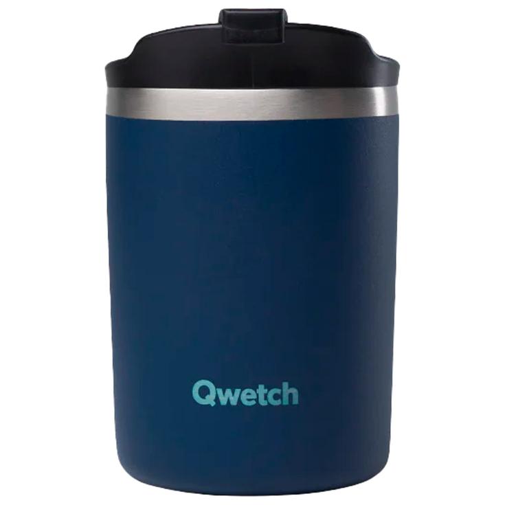

Кружка дорожная 240 мл матовая темно-синяя Qwetch