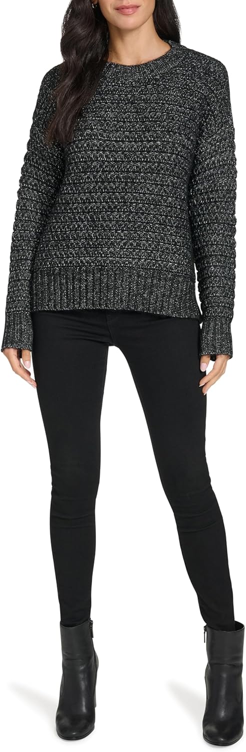 Женский свитер Calvin Klein, Blk/Slv Combo — фото 2